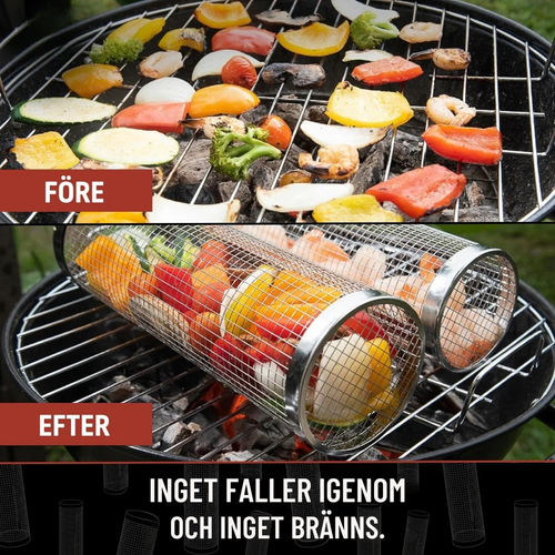 GrillMastern 360™ - Roterande Grillkorg